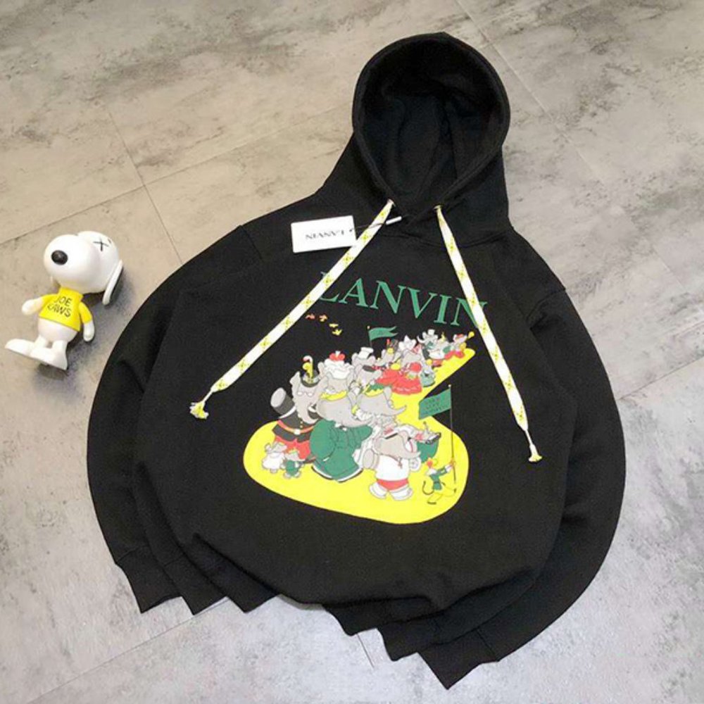 Gallery Dept. x Lanvin Hoodie For Women Black